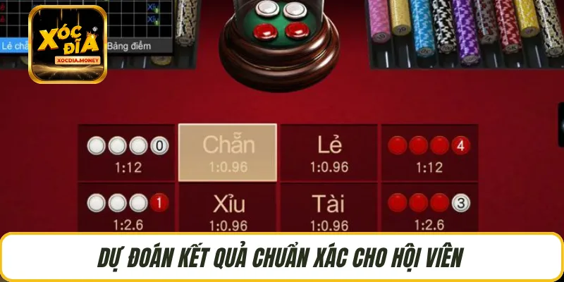 Dự đoán kết quả chuẩn xác cho hội viên 