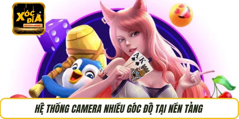 Hệ thống camera nhiều góc độ tại nền tảng