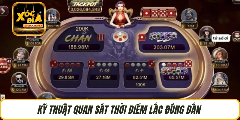 Kỹ thuật quan sát thời điểm lắc đúng đắn 