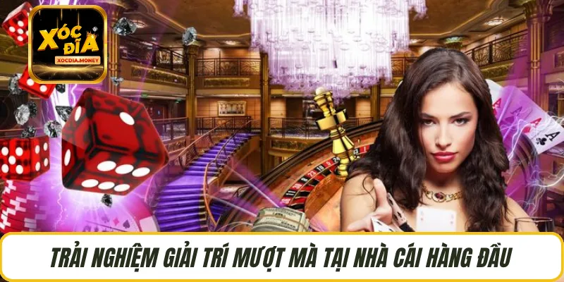 Trải nghiệm giải trí mượt mà tại nhà cái hàng đầu 